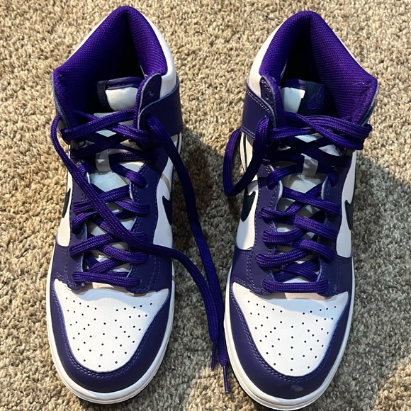 Purple high top dunks - Picture 4 of 4